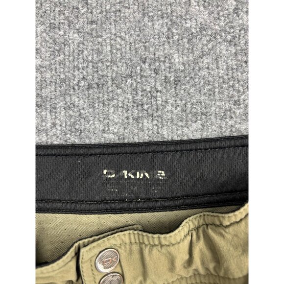 Dakine Shorts Mens Medium Olive Green MTB Mountain Bike Cycling Adjustable Waist - Picture 2 of 7